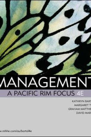 Cover of Management: A Pacific Rim Focus