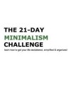 Book cover for The 21-Day Minimalism Challenge