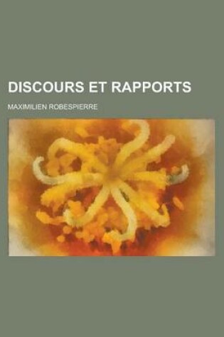 Cover of Discours Et Rapports