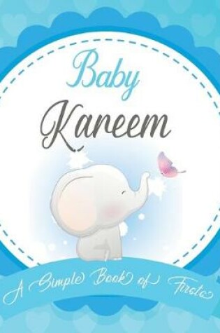 Cover of Baby Kareem A Simple Book of Firsts