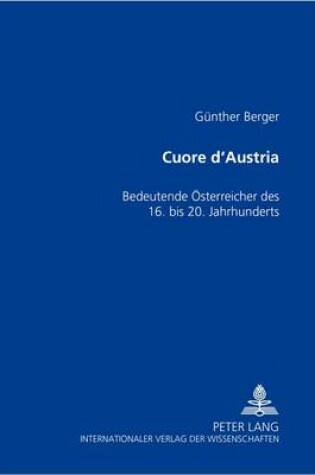 Cover of Cuore d'Austria