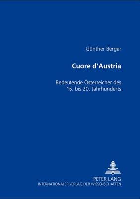 Book cover for Cuore d'Austria