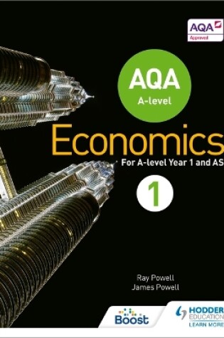 Cover of AQA A-level Economics Book 1