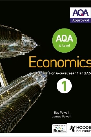 Cover of AQA A-level Economics Book 1