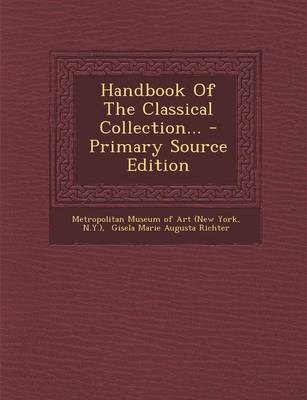 Book cover for Handbook of the Classical Collection...