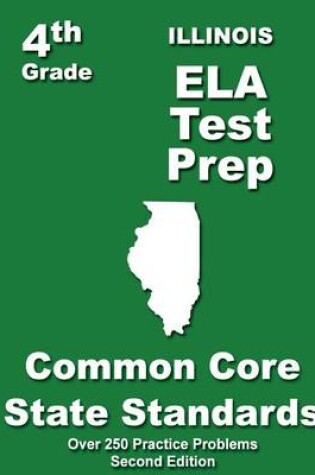 Cover of Illinois 4th Grade ELA Test Prep