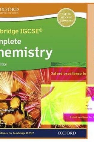 Cover of Cambridge IGCSE® & O Level Complete Chemistry: Enhanced Online Student Book Fourth Edition