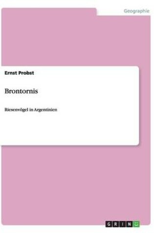 Cover of Brontornis