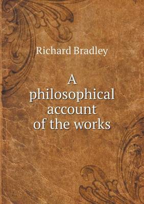 Book cover for A philosophical account of the works