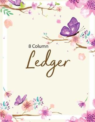 Book cover for 8 Column Ledger