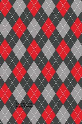 Book cover for Red and Gray Argyle Pattern