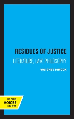 Book cover for Residues of Justice