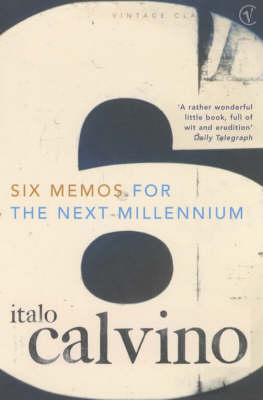 Book cover for Six Memos for the Next Millennium