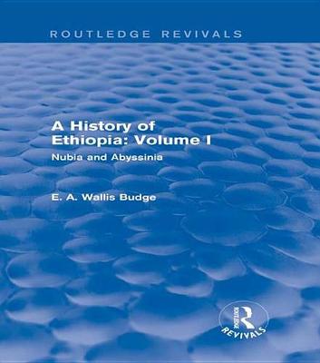 Cover of A History of Ethiopia: Volume I (Routledge Revivals)