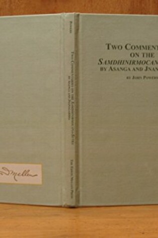 Cover of Two Commentaries on the "Samdhinirmocana-Sutra" by Asanga and Jnanagarbha