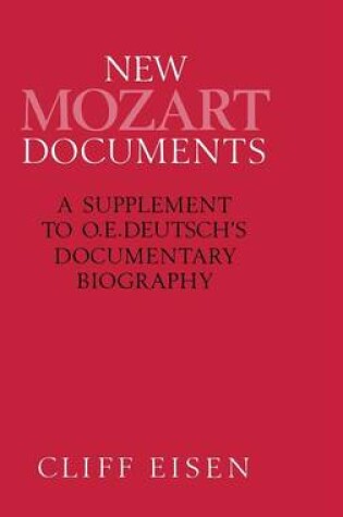 Cover of New Mozart Documents