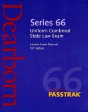 Book cover for Dearborn Series 66 Uniform Combined State Law Exam