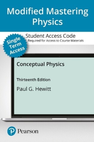 Cover of Modified Mastering Physics with Pearson Etext -- Access Card -- For Conceptual Physics - 18 Months