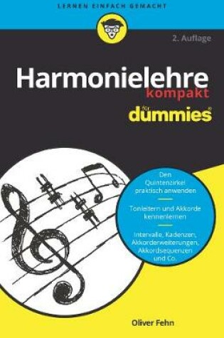 Cover of Harmonielehre kompakt für Dummies 2e