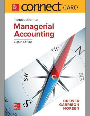 Book cover for Connect Access Card for Introduction to Managerial Accounting