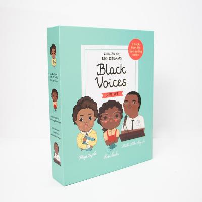 Book cover for Little People, BIG DREAMS: Black Voices