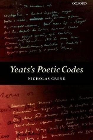 Cover of Yeats's Poetic Codes