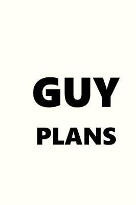 Cover of 2019 Daily Planner For Men Guy Plans Black Font White Design 384 Pages