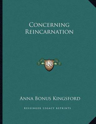 Book cover for Concerning Reincarnation