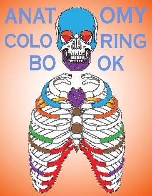 Book cover for Anatomy coloring book