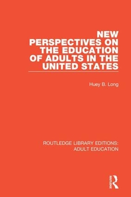 Cover of New Perspectives on the Education of Adults in the United States