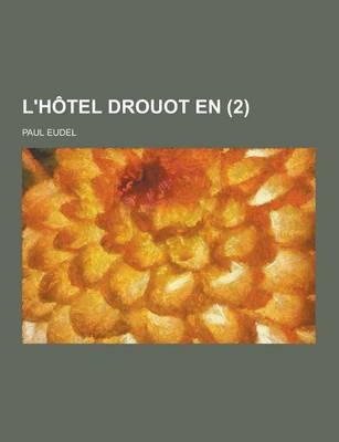 Book cover for L'Hotel Drouot En (2)