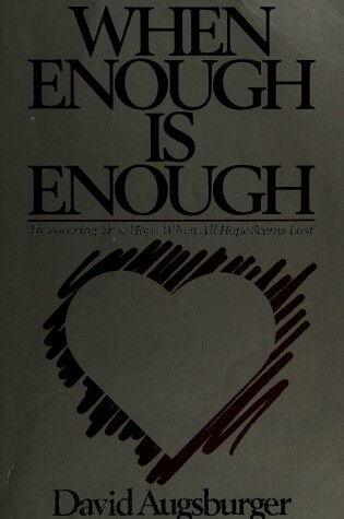 Cover of When Enough is Enough