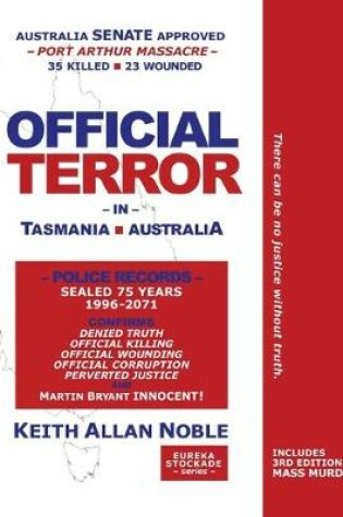 Cover of OFFICIAL TERROR in Tasmania, Australia