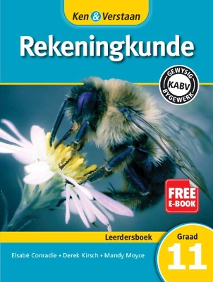 Book cover for Ken & Verstaan Rekeningkunde Leerdersboek Graad 11 Afrikaans