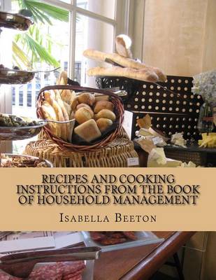 Book cover for Recipes and Cooking Instructions from The Book of Household Management