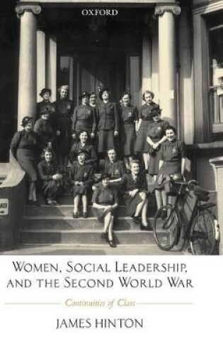 Cover of Women, Social Leadership, and the Second World War