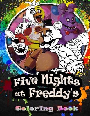 Book cover for Five Nights at Freddy's Coloring Book