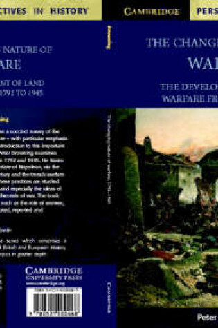 Cover of The Changing Nature of Warfare