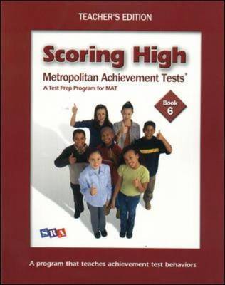 Book cover for SCORING HIGH ON MAT - TEACHER EDITION GRADE 6