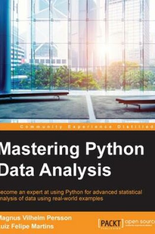 Cover of Mastering Python Data Analysis