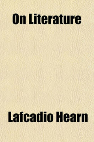 Cover of On Literature