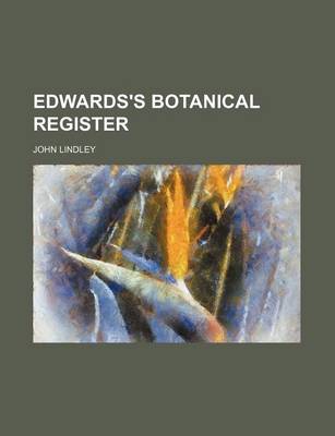 Book cover for Edwards's Botanical Register