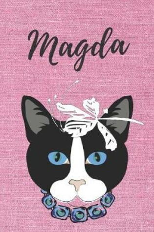 Cover of Magda Notizbuch Katze / Malbuch / Tagebuch / Kritzelbuch / Journal / DIN A5 / Geschenk