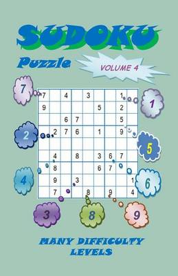 Book cover for Sudoku Puzzle, Volume 4