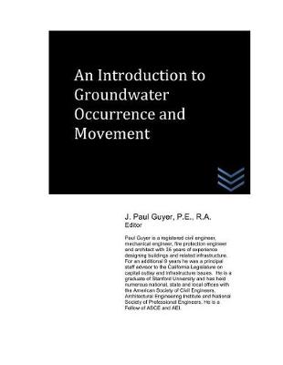 Book cover for An Introduction to Groundwater Occurrence and Movement