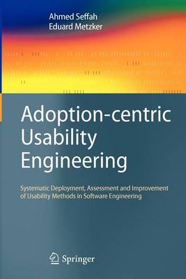 Book cover for Adoption-Centric Usability Engineering