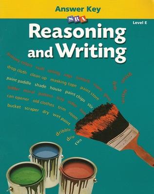 Book cover for Reasoning and Writing Level E, Additional Answer Key