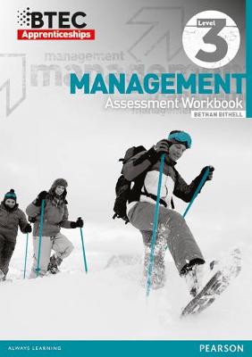 Book cover for BTEC Level 3 Management Apprenticeship Assessment Workbook