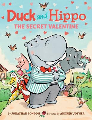 Book cover for Duck and Hippo The Secret Valentine