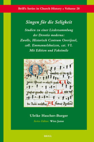 Cover of Singen fur die Seligkeit